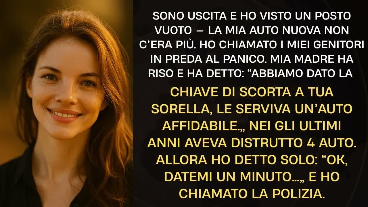 Mia Sorella mi Ruba l Auto e i Miei Dicono E Famiglia La Polizia Interviene