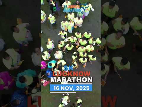 Get ready Lucknow | SK Lucknow Marathon | Rannvijay Singha | Register Now