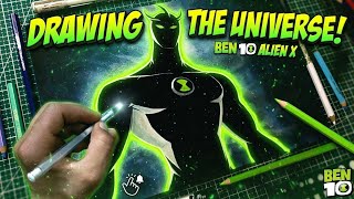 I Draw This Amazing Alien X Drawing From Ben 10 🤯 | Art by gagan 