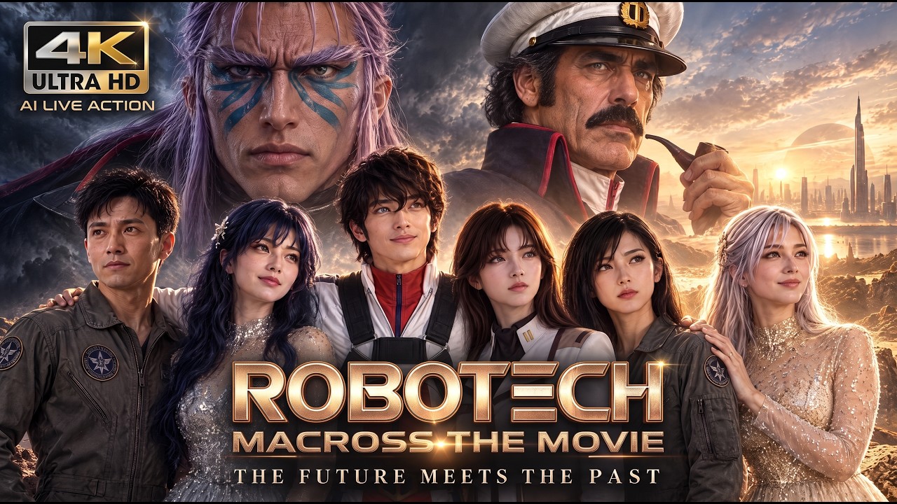 Macross Robotech The Movie ACT 5 The Future Meets The P… — Transcript