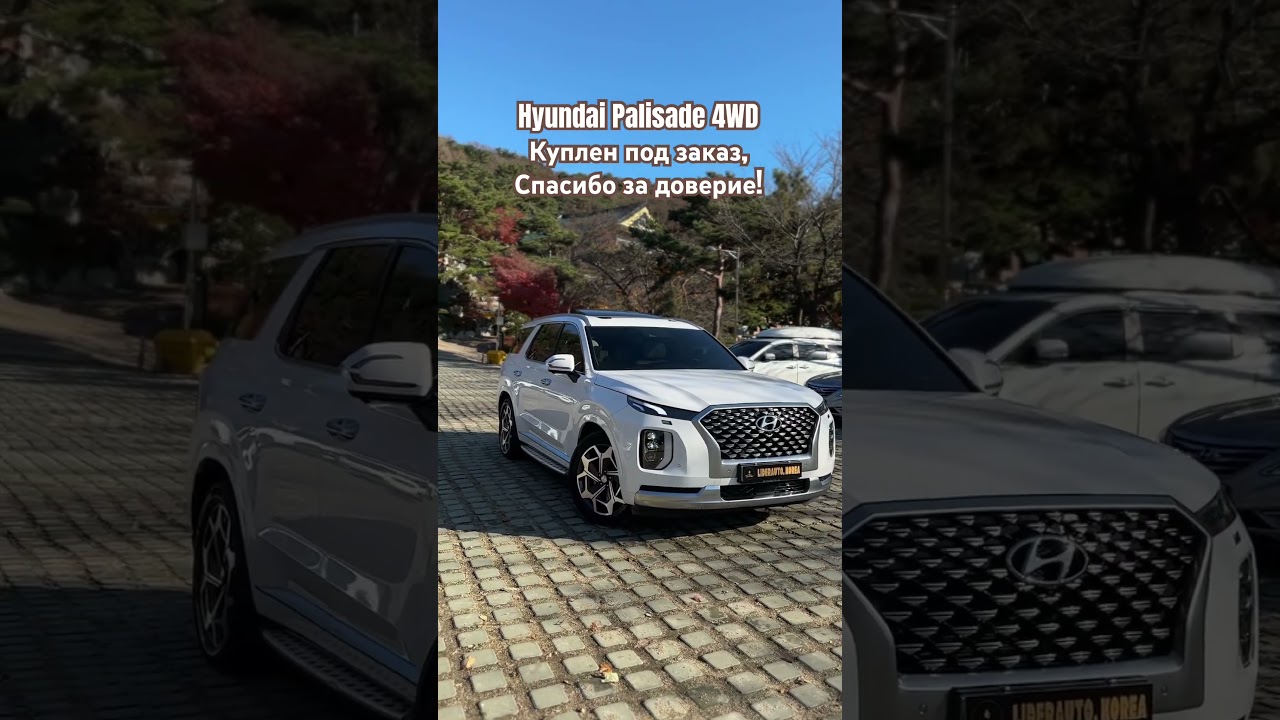 Hyundai Palisade 4WD Куплен под заказ,спасибо за доверие! 