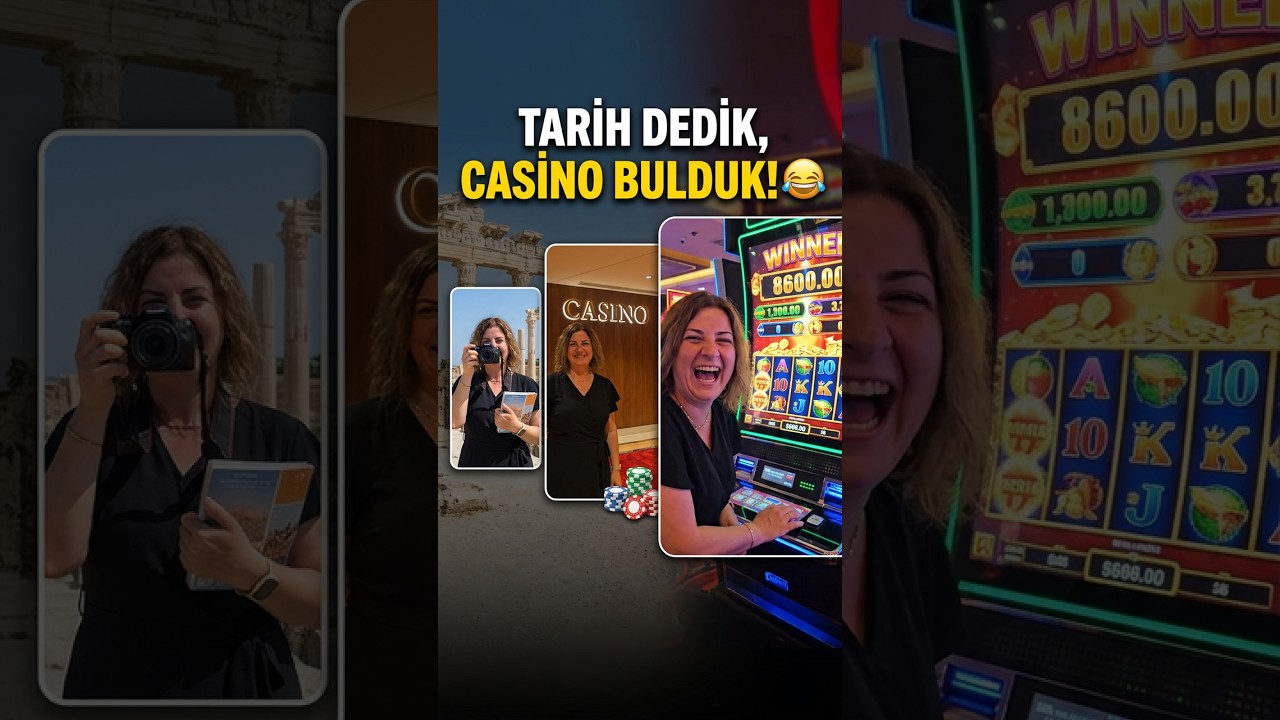 Kıbrıs'ta "Tarihi Gezi" Anlayışımız! 😂 Casino ve Eğlence Gecesi #shorts