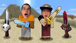 OS ANIMAIS FORAM TRANSFORMADOS EM ESPADAS NO MINECRAFT!!