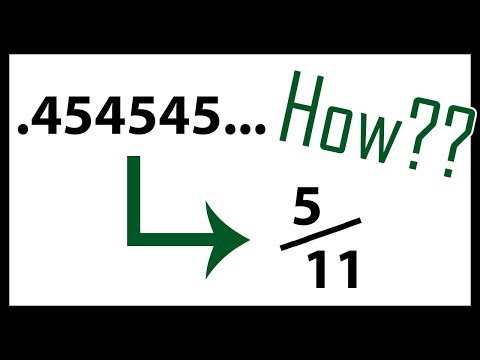 वीडियो: प्राकृत संख्याओं को भिन्नों में कैसे बदलें