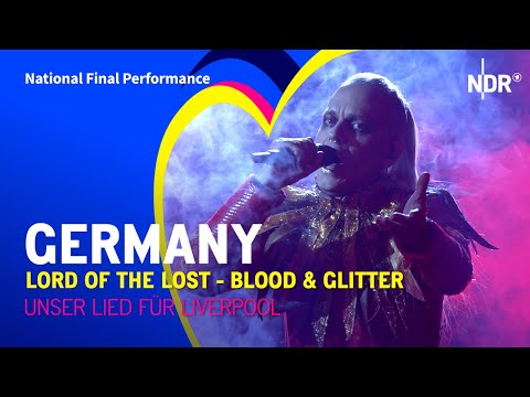 Lord of the lost - blood & glitter | germany 🇩🇪 | national final performance | eurovision 2023