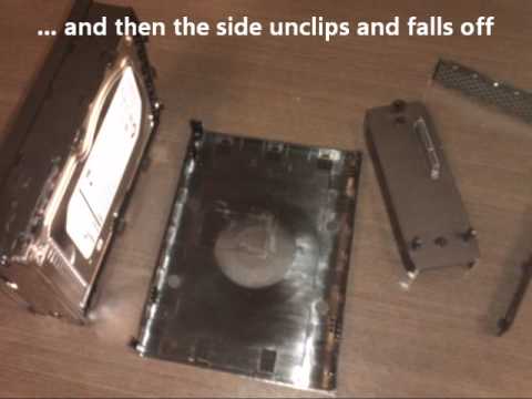 How To Disassemble A Seagate Goflex 4tb External Usb Hard Disk And