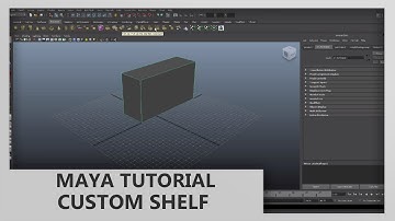 Setting Up A Custom Shelf In Maya