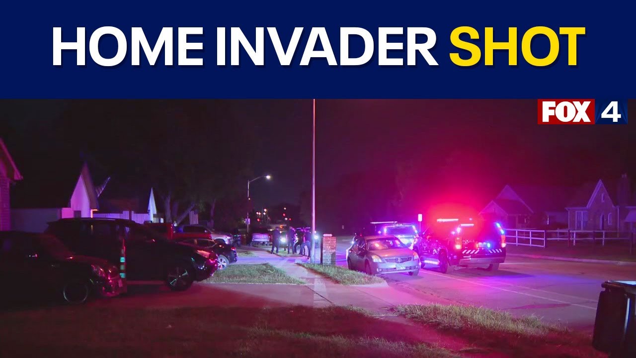 ⁣Fort Worth homeowner shoots alleged robber in home invasion