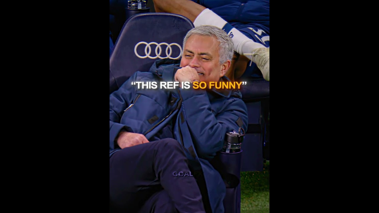 Mourinho's Funny Reaction😂☠️