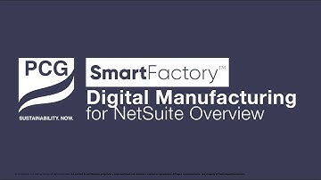 SmartFactory for Netsuite Overview