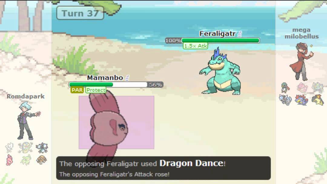 Pokemon Showdown RU - When you try to defeat haxx