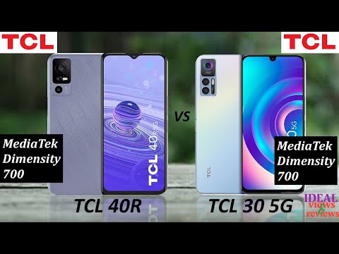 TCL 40 R 5G vs TCL 30 5G