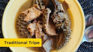 TRADITIONAL TRIPE RECIPE | Mixed Ox Offal | Mala Mogodu | ULUSU | Matumba