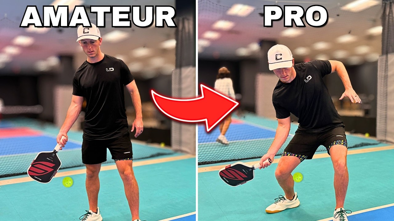 6 Differences Between Pro and Amateur Pickleball Players