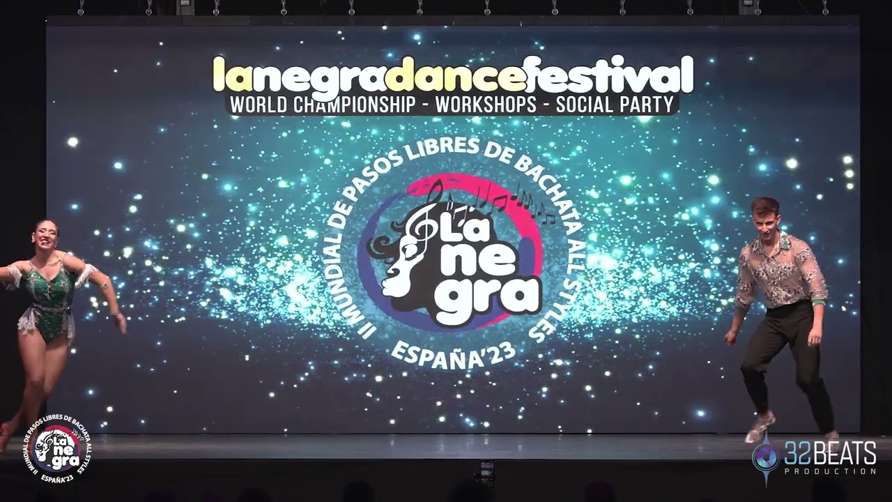 RAUL Y REYES 1⁰ PUESTO FINAL PAREJAS BACHATA Mundial de Pasos Libres La Negra Salsa 2023