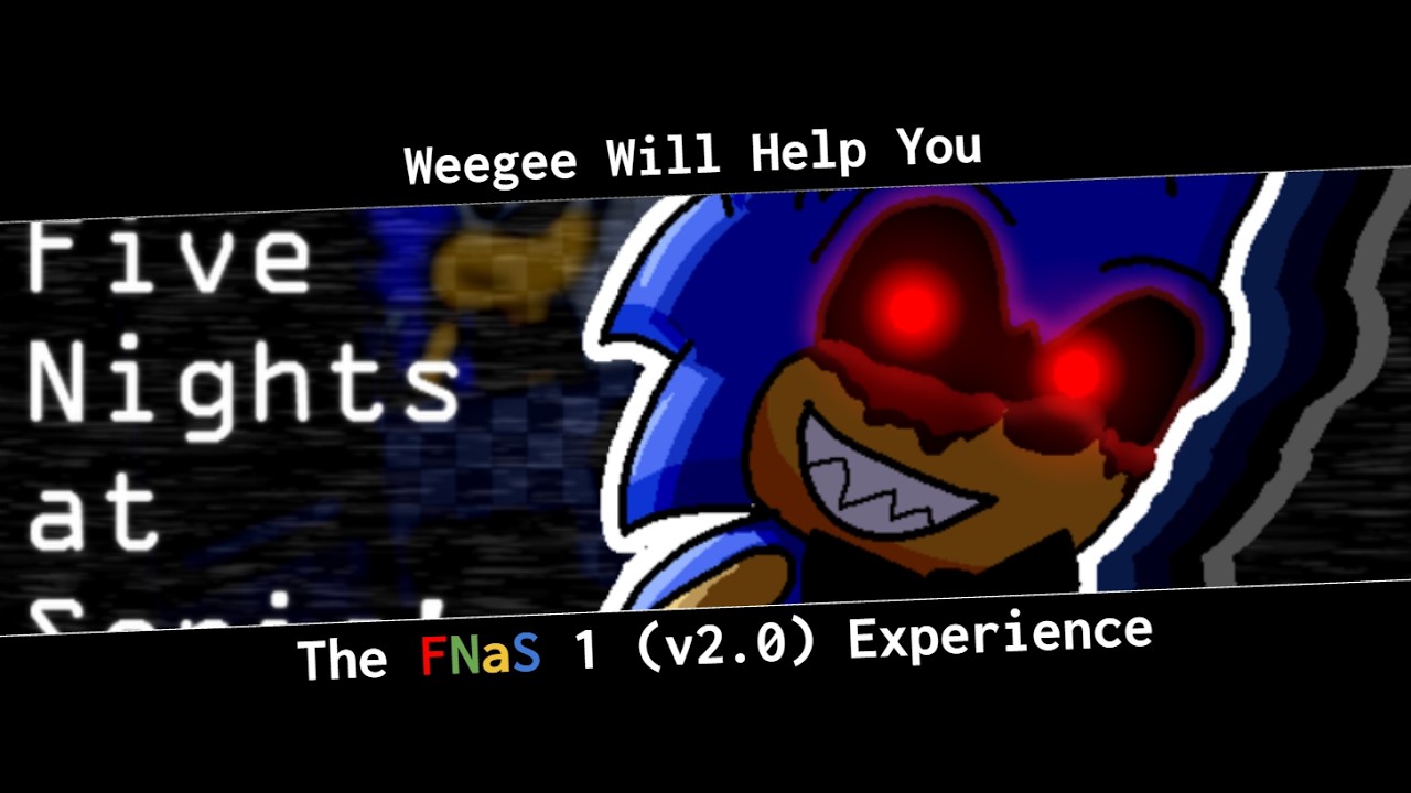 Weegee Will Help You! | Five Nights at Sonic's v2.0 (Nights 1-3)