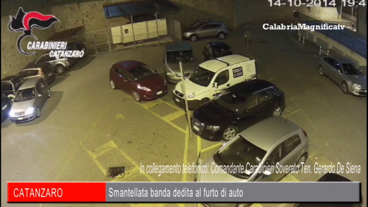 Catanzaro: smantellata banda dedita al furto di auto (con intervista)
