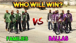 GTA 5 ONLINE : FAMILIES VS BALLAS (WHO WILL WIN?)