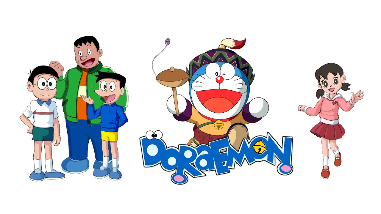 Doraemon Characters Come to Life!  Digital Speedpaint & Sketch Process