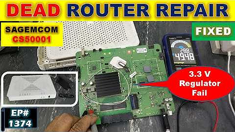 {1374} Sagemcom CS50001 Router Repair | Dead Router Simple Fix & Step by Step Troubleshooting