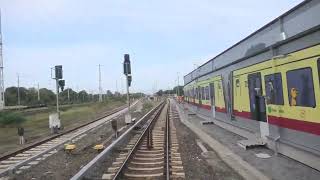SBahn Berlin 2023 Linie S8 Führerstandsmitfahrt