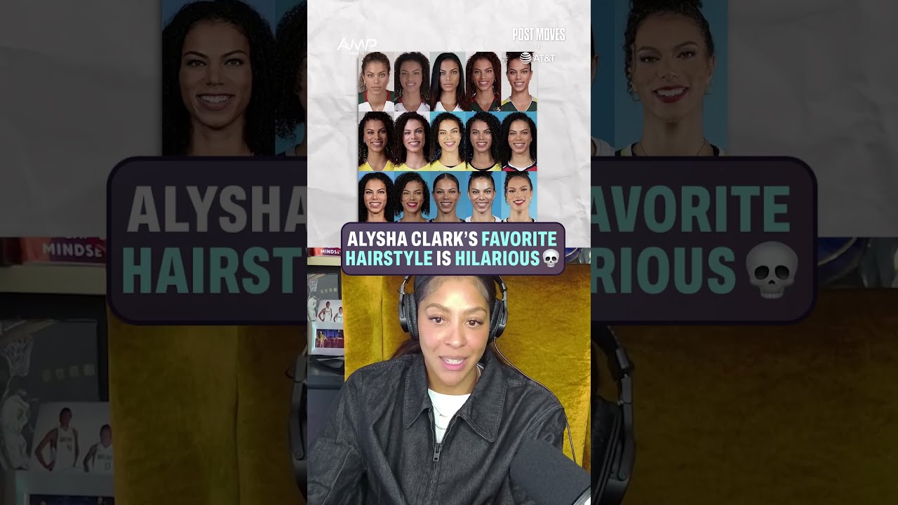 Candace and AB were in AWE of Alysha Clark's headshots 😂 @ATT #att #alyshaclark #aliyahboston