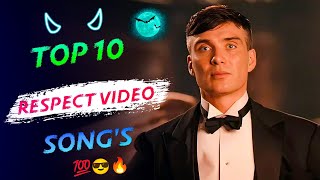Top 10 Respect Video Background song 2024 || respect videos music || Inshot music ||