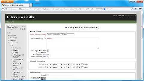 BigBlueButton in Moodle: OpenSource Webinar