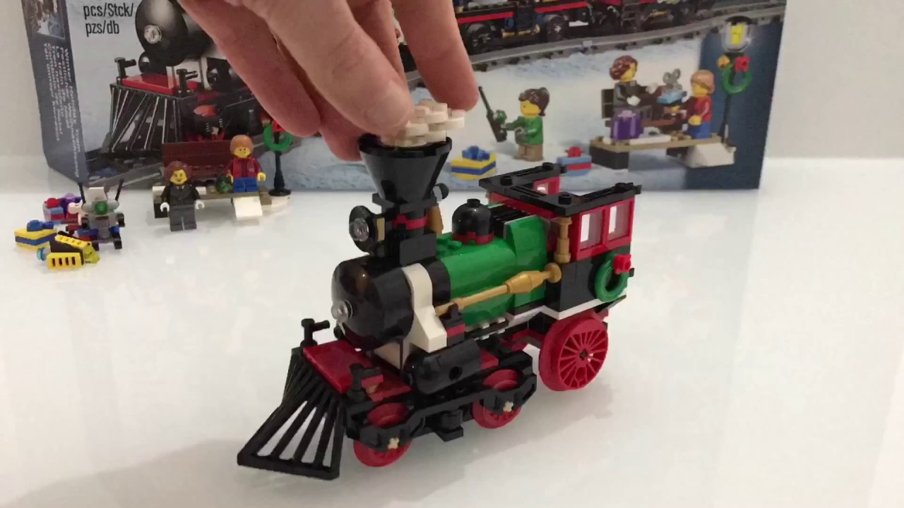 Lego Natale.Lego Speciale Natale 10254 Treno Di Natale Lego Speed Build Youtube