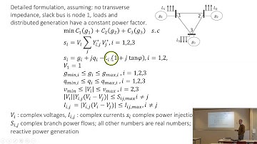 Smart Grids 2019: OPF (part 1)