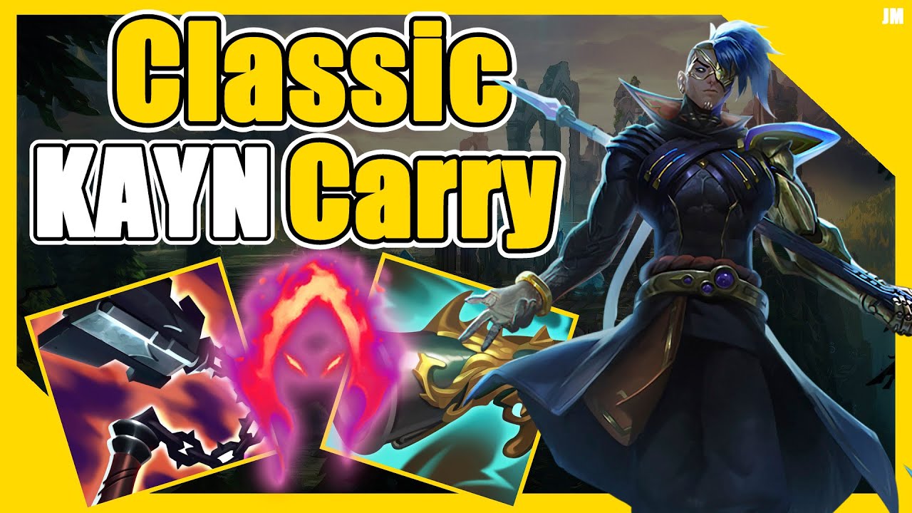 Classic Kayn Carry - League Of Legends Gameplay - 1JMGames
