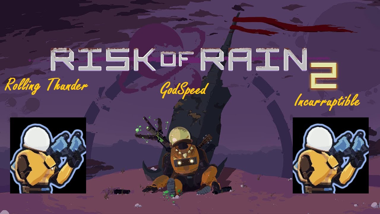 Risk of Rain 2 Overloading Worm  Rolling Thunder Challenge - GameRevolution