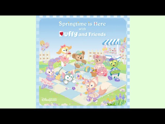 ダッフィ アルバム❤️ Springtime is Here with Duffy and Friends (Music Album/Hong Kong