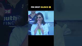 Pin drop silence #shorts #silence #cricket
