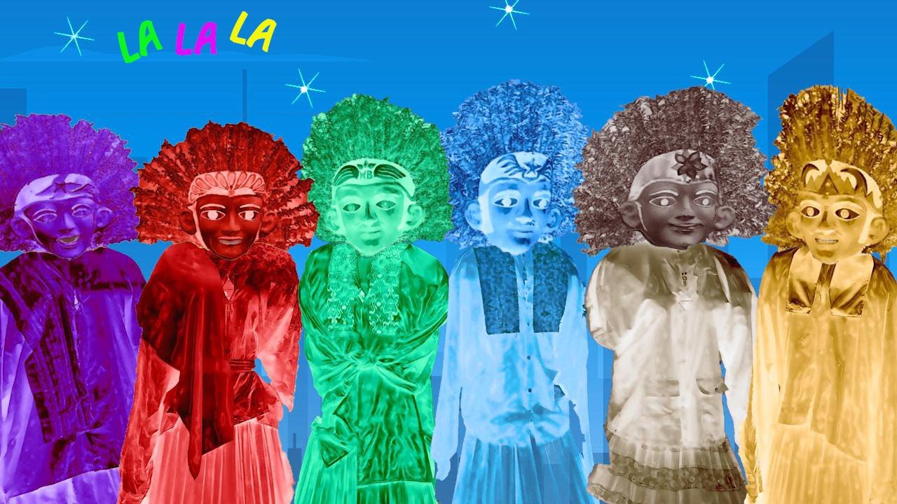 Ondel Ondel Neon Warna Warni Bernyanyi Merdu Lalala, Tebak Nama Warna Ondel 140