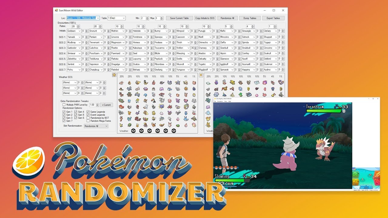 Universal Pokemon Randomizer (Gen 1 to Gen 5) - ROM Editing - Project  Pokemon Forums