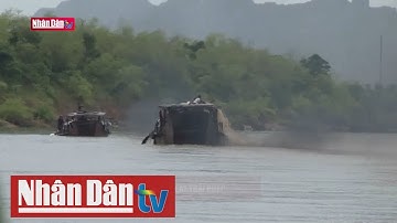 Xử lý nạn khai thác cát trái phép