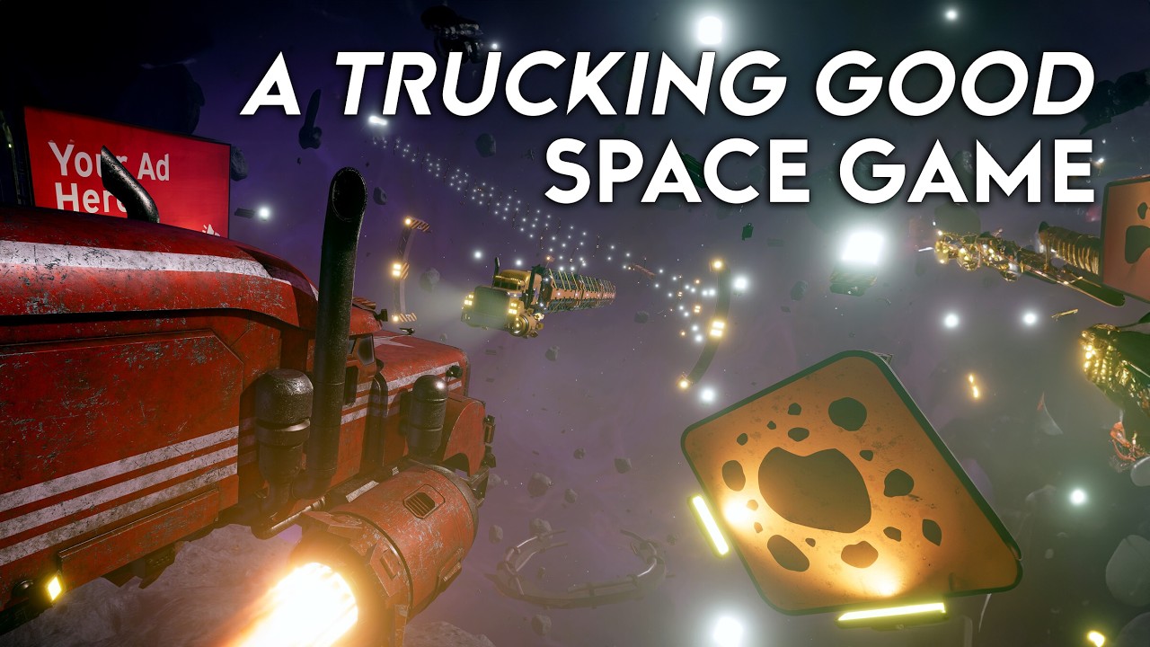 Star Trucker - NEW Space Game Release - Hauling in Deep Space - YouTube