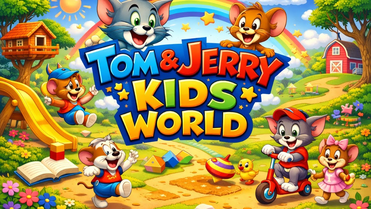 Tom Jerry Kids World – Cute Cat & Mouse Fun for Kids