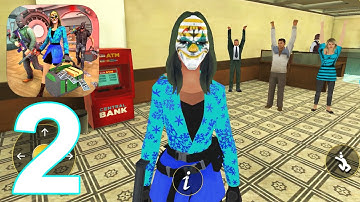 Bank Robbery: Sneak Simulator Gameplay Walkthrough Part 2 (IOS/Android)