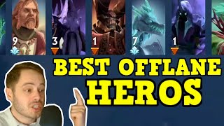 The Best Offlane Heroes in Dota 7.35b
