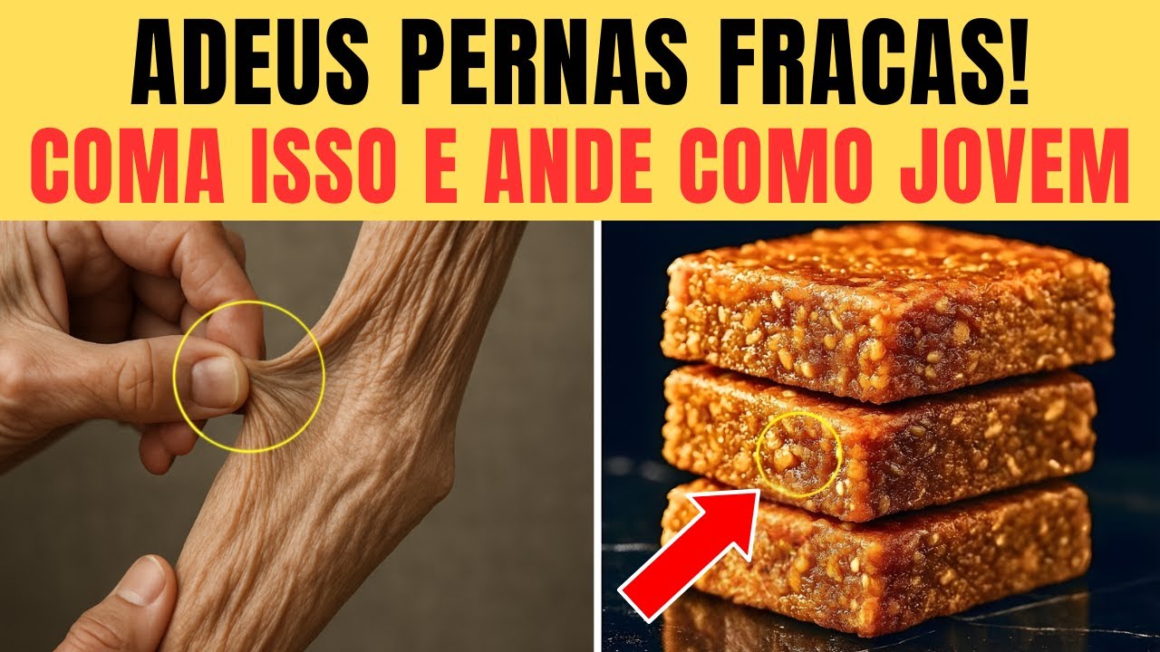 Quer Pernas MAIS FORTES Mesmo Aos 90? Coma ISSO Todos os Dias