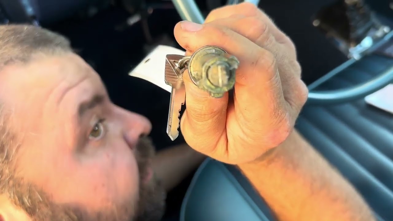 Gary’s 1965 Ford Ranchero - Ignition switch removal, lock cylinder removal, new switch test