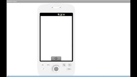 Android simulation on a hi-fi wireframe made with Justinmind Prototyper