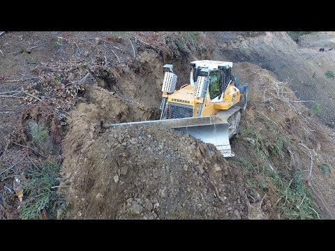 Liebherr 746 Dozer İle Yeni Yol Çalışması ''Tek Bölüm''