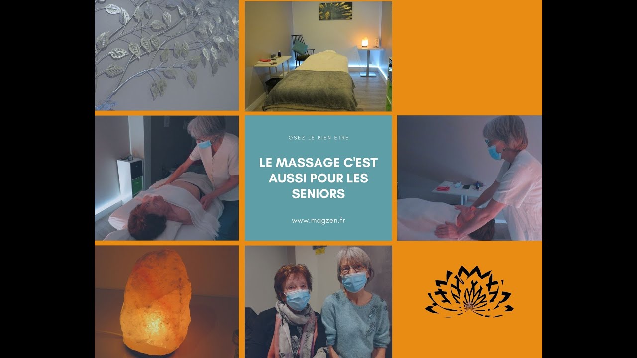 Le massage c'est aussi pour les Séniors