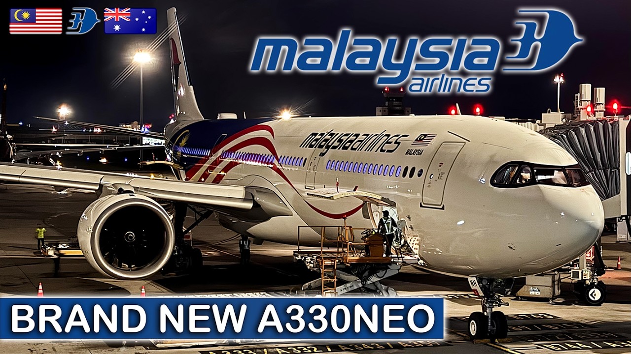 НОВЕЙШИЙ А330NEO АВИАКОМПАНИИ FLYING MALAYSIA AIRLINES в ЭКОНОМ-КЛАССЕ — из Куала-Лумпура в Мельбурн