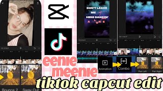 Eenie Meenie Tiktok Trending Transition Capcup Edit Turorial subscribe