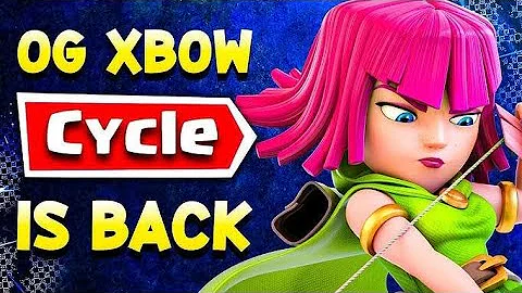OG XBOW CYCLE IS SO BACK IN META - Clash Royale