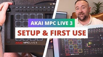 Akai MPC Live 3 - Setup & First Use || Total Beginners Guide